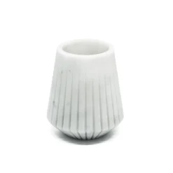 FiammettaV Home Collection Vaso basso in marmo bianco di Carrara di Jacopo Simonetti><noscript><img width=