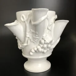 Tuttoattaccato Vaso bianco di Anghiari> Vasi Da Fiori