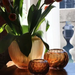 Micheluzzi Glass Vaso Bocia Miele><noscript><img width=