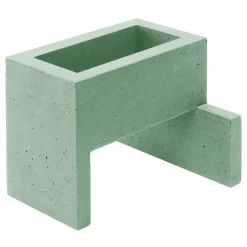 Paolo Giordano Vaso Chandigarh III verde menta> Cachepot E Portavasi