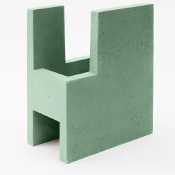 Paolo Giordano Vaso Chandigarh IV verde menta><noscript><img width=