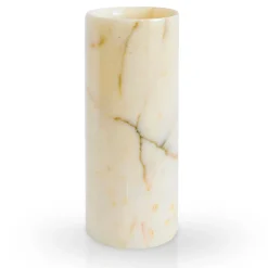 FiammettaV Home Collection Vaso cilindrico in marmo di Paonazzo><noscript><img width=