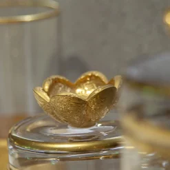 Griffe Montenapoleone by Vetrerie di Empoli Vaso con coperchio in vetro con base ispirata a Michelangelo> Arredo Bagno