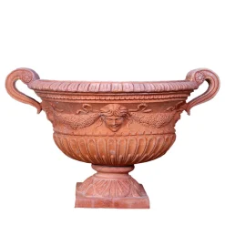 Fornace Masini Vaso con piedini d'angelo> Cachepot E Portavasi