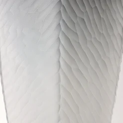 Ros Italia Interiors Vaso da fiore in vetro soffiato di Murano grigio> Vasi Da Fiori