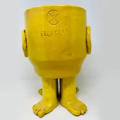 Freaklab Vaso da fiori giallo medio Walking Head><noscript><img width=