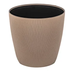 Pinetti Vaso da fiori in seta marrone> Cachepot E Portavasi