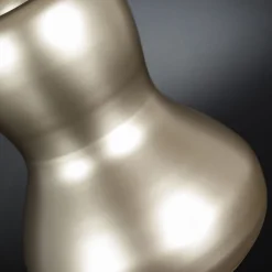 VGnewtrend Vaso decorativo Bean Satin Beige #1><noscript><img width=