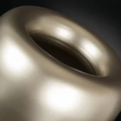 VGnewtrend Vaso decorativo Bean Satin Beige #1><noscript><img width=