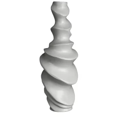 VGnewtrend Vaso decorativo grigio piccolo Sharp Pei> Vasi Da Fiori