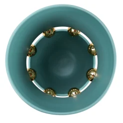 deBlona Vaso Decorativo Kósmos Aquamarine in Ceramica><noscript><img width=