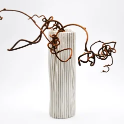 Design Center 1991 Vaso Decorativo Paesaggio 21 Bianco di Nino Basso><noscript><img width=