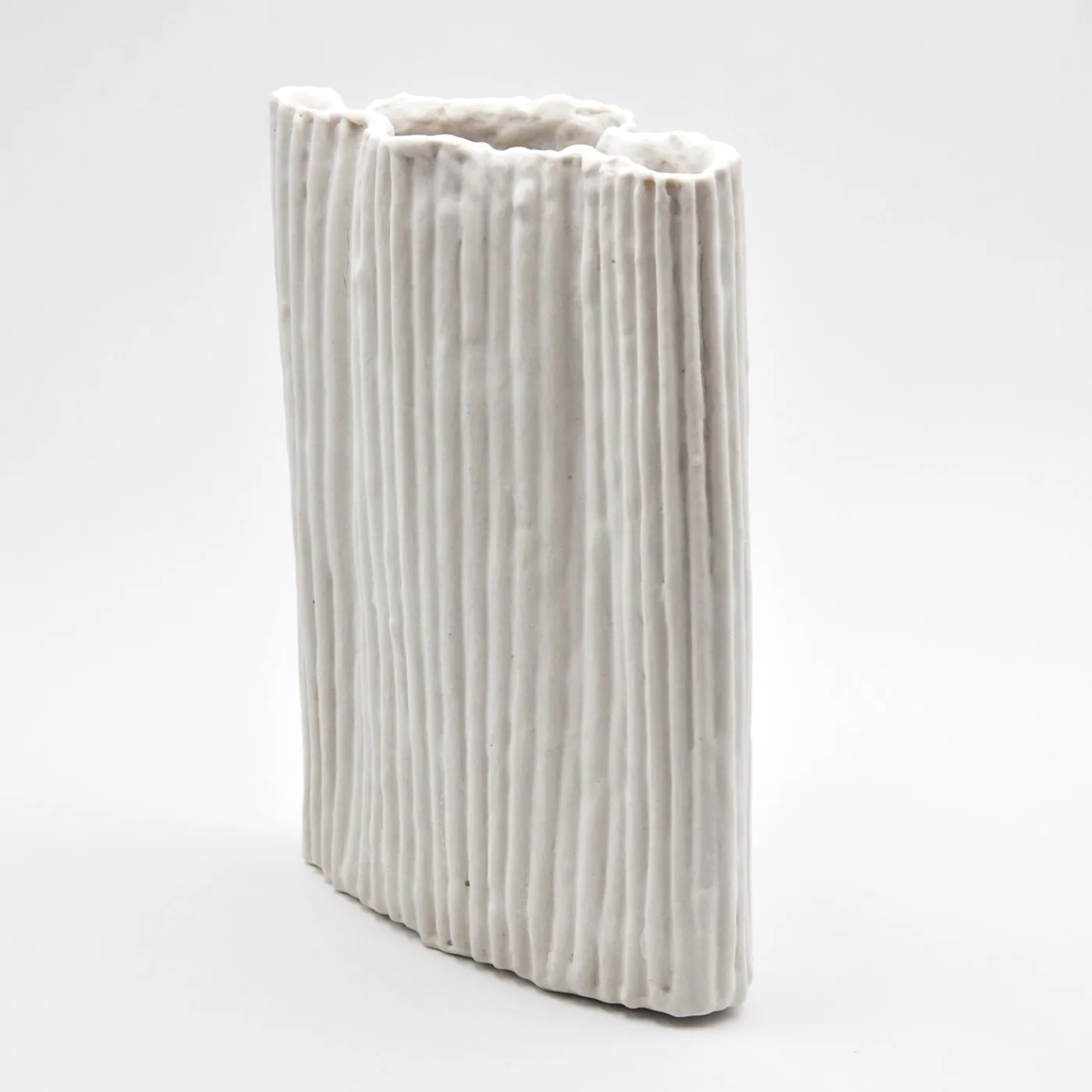 Design Center 1991 Vaso Decorativo Paesaggio 18 #1 bianco di Nino Basso> Vasi Decorativi