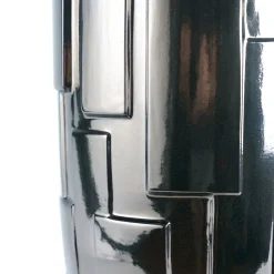 deBlona Vaso Decorativo Panoplia in Ceramica Titanio> Vasi Decorativi