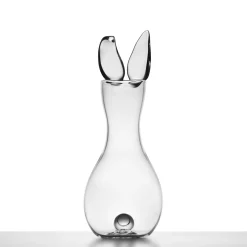 Simone Crestani Vaso Decorativo Trasparente Bunny><noscript><img width=