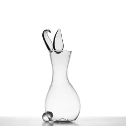 Simone Crestani Vaso Decorativo Trasparente Bunny><noscript><img width=