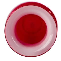 Officine di Murano 1295 Vaso Demajo Incamiciato Rosso e Bianco><noscript><img width=