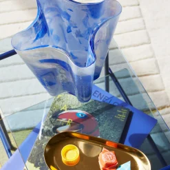 Stories Of Italy Vaso di vetro blu a secchiello><noscript><img width=