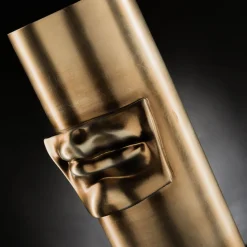 VGnewtrend Vaso d'oro David's Lips> Vasi Da Fiori
