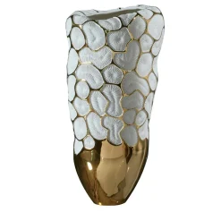 Fos Ceramiche Vaso d'oro Poseidon> Vasi Decorativi