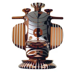 Bosa Vaso Duck Elephant in ceramica bianca satinata con dettagli in rame di Jaime Hayon> Vasi Figurativi