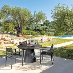 Lineasette Vaso e centrotavola in ceramica bianca Elica><noscript><img width=