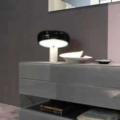 Lineasette Vaso e centrotavola in ceramica bianca Elica><noscript><img width=