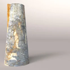 Carcino Design Vaso Elara Breccia di Versailles e Giallo Siena><noscript><img width=