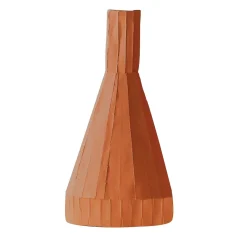 Paola Paronetto Vaso Etna Corteccia D15/Mattone> Bottiglie Decorative