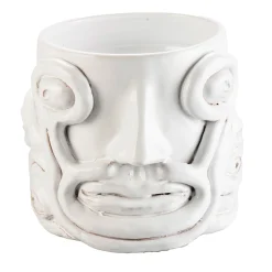 Freaklab Vaso Eye Bianco> Vasi Figurativi