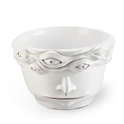 Freaklab Vaso Eye Bianco #2> Vasi Figurativi