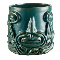 Freaklab Vaso eye Verde #2> Vasi Figurativi