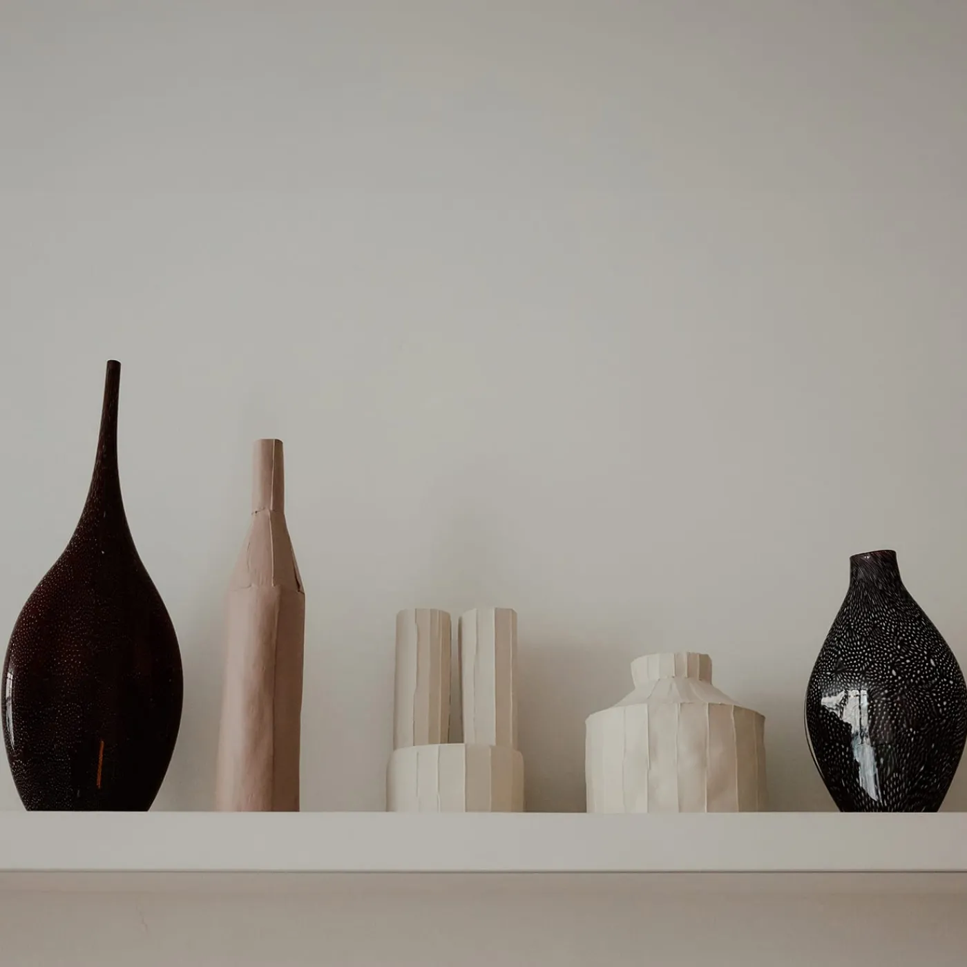 Paola Paronetto Vaso Fide Corteccia B17/Sabbia chiaro> Vasi Da Fiori