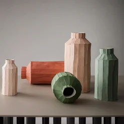 Paola Paronetto Vaso Fide Corteccia C12/Roza antico> Bottiglie Decorative