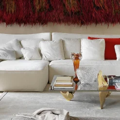 Driade Vaso Florian II arancione e trasparente di Borek Sipek><noscript><img width=