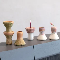 Sabrina Sguanci Baroni Vaso Fluid Green Marble><noscript><img width=