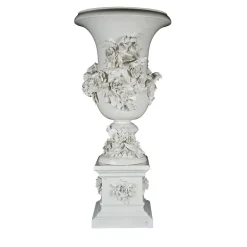 I Borbone Capodimonte Vaso gigante in ceramica Cellini> Anfore