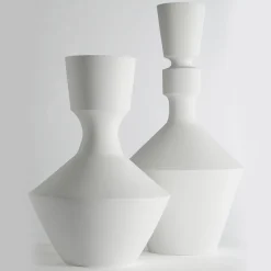 Kose Milano Vaso grande in argilla bianco opaco> Vasi Decorativi