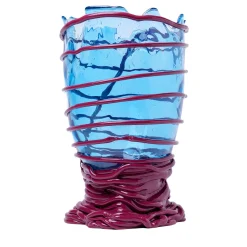 Corsi Design Factory Vaso Grande Pompitu II Blu e Viola di Gaetano Pesce> Vasi Decorativi