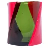 Corsi Design Factory Vaso Grande Twirl Verde e Fucsia di Enzo Mari> Vasi Decorativi