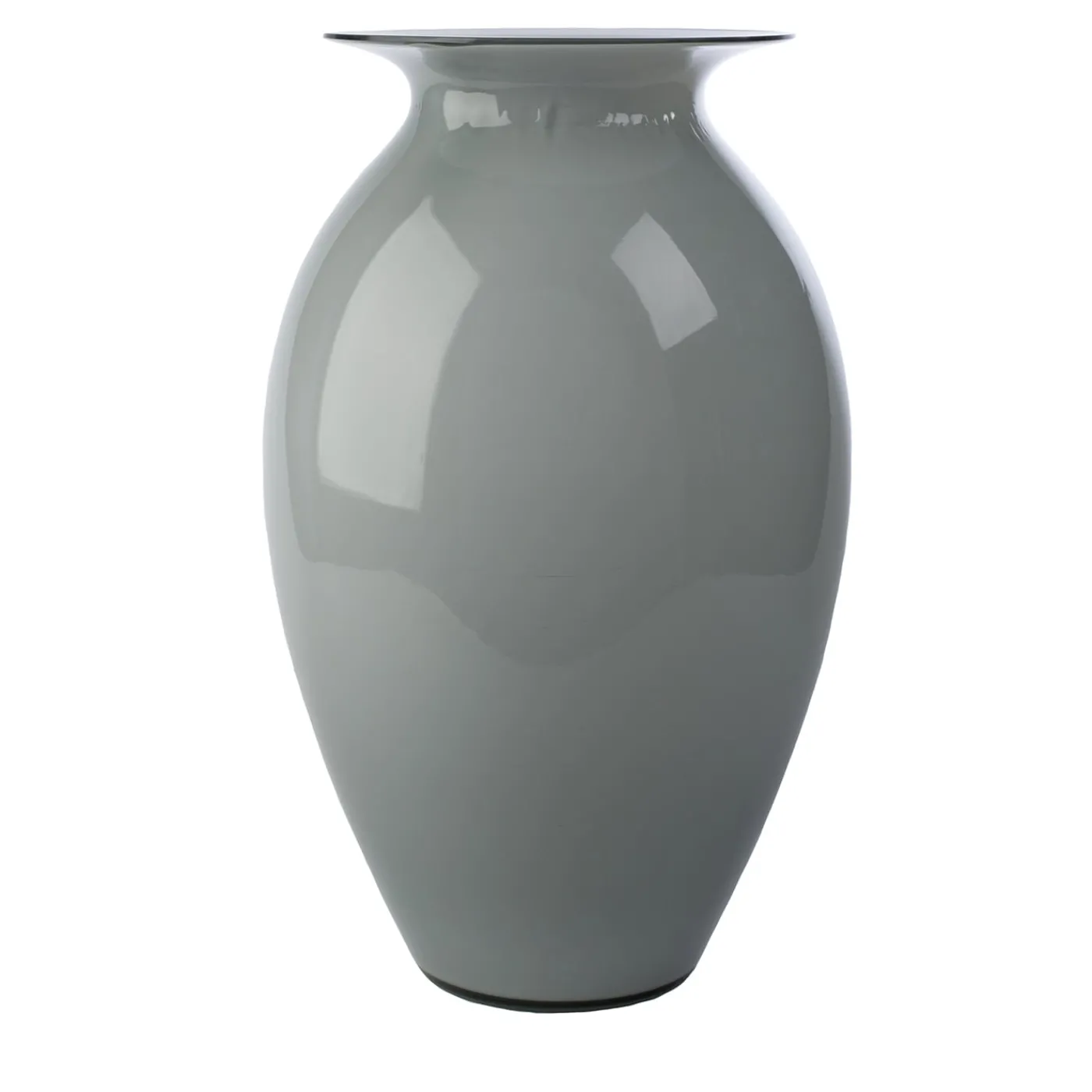Officine di Murano 1295 Vaso grigio Etagrigio> Vasi Da Fiori