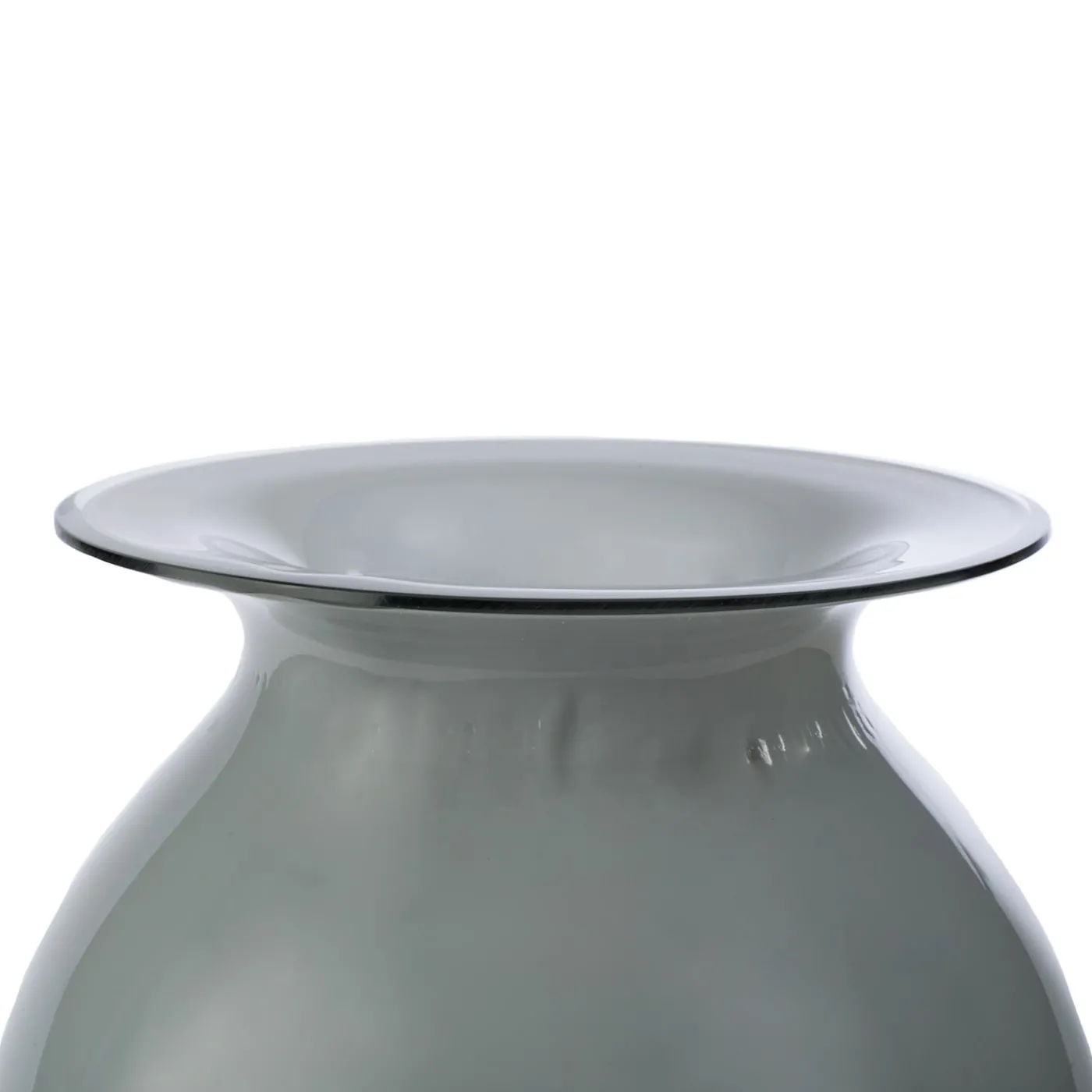 Officine di Murano 1295 Vaso grigio Etagrigio> Vasi Da Fiori