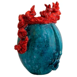 Patrizia Italiano Vaso Il Fuochista Detto L'Avvampaturi> Vasi Figurativi