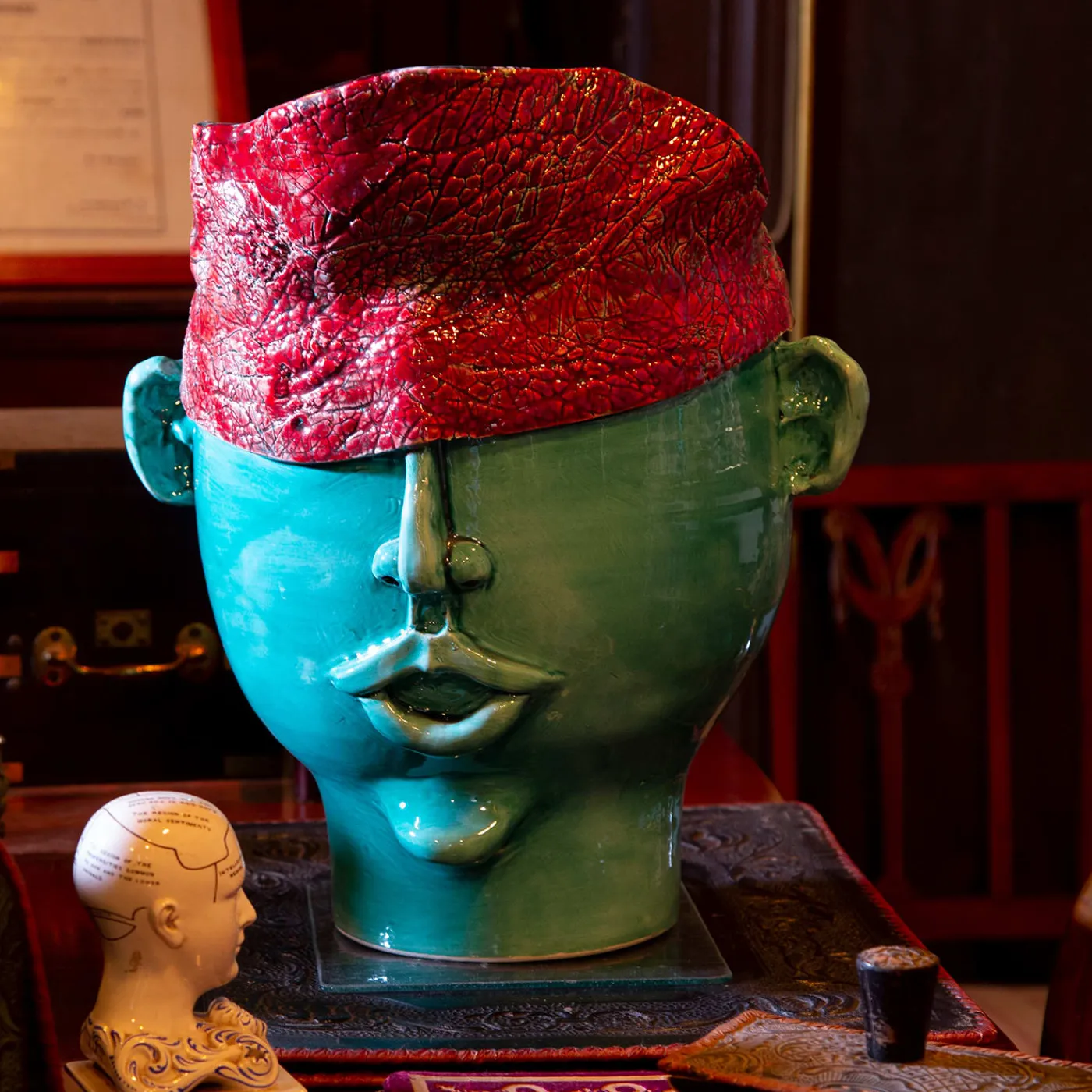 Patrizia Italiano Vaso Il Profeta> Vasi Figurativi