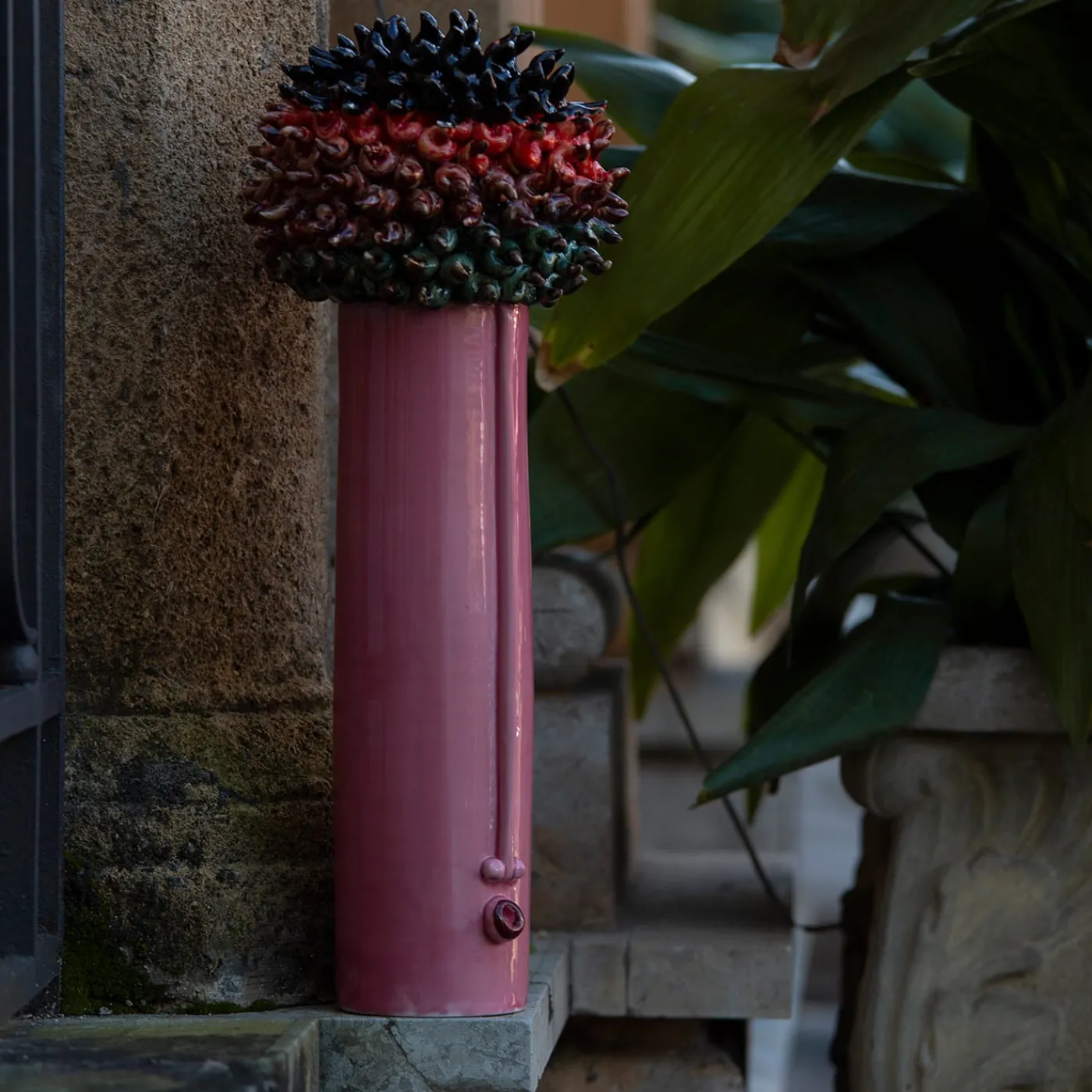 Patrizia Italiano Vaso Il Riccio> Vasi Figurativi