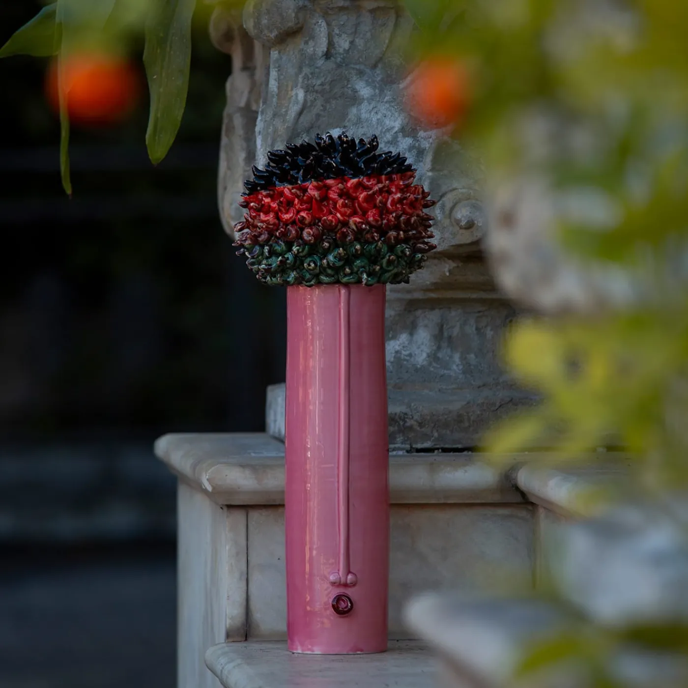 Patrizia Italiano Vaso Il Riccio> Vasi Figurativi