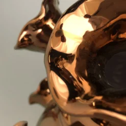 Tuttoattaccato Vaso in bronzo Diciannove Bocche> Vasi Da Fiori