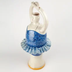 Alessandro Iudici Vaso in ceramica blu Ballerina><noscript><img width=
