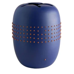 Nuove Forme Vaso in ceramica blu con puntini rossi di Arik Levy> Vasi Decorativi