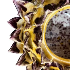 L'Avventurina Ceramiche Vaso in ceramica giallo e viola Calliroe> Vasi Decorativi